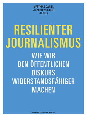 cover image of Resilienter Journalismus